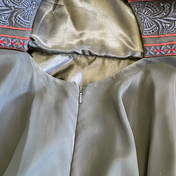 Alyce Paris Navy Embellished Dress - Picture 7 of 9